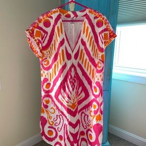 Cotton stretch dress with embellishments on the shoulders.  Never worn.